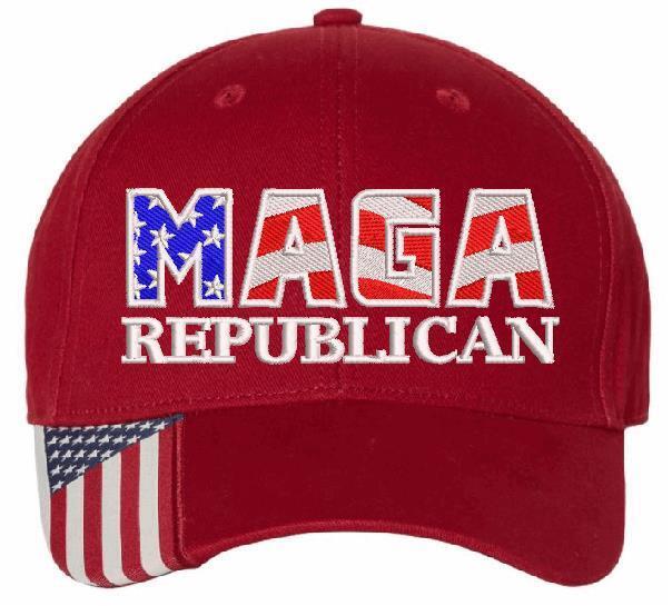 Political Hat - MAGA REPUBLICAN Trump Hat Adjustable USA300/Typhoon Hat MAGA