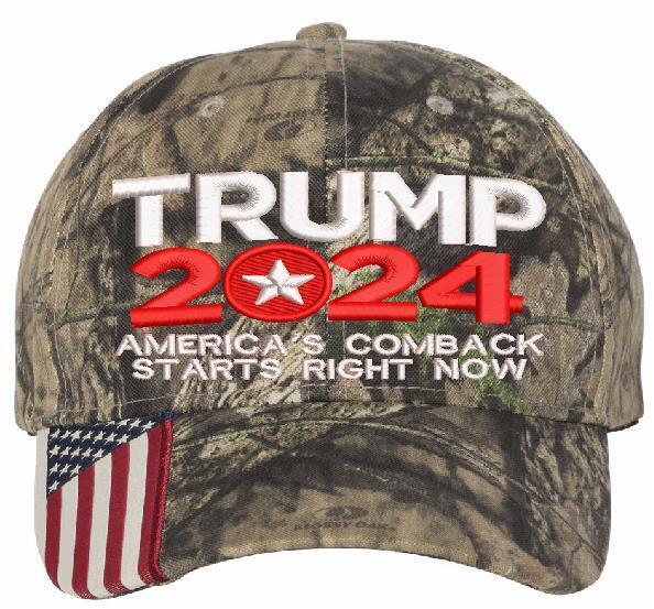 TRUMP 2024 Hat "America's comeback starts right now CIRCLE" Adjustable Trump Hat