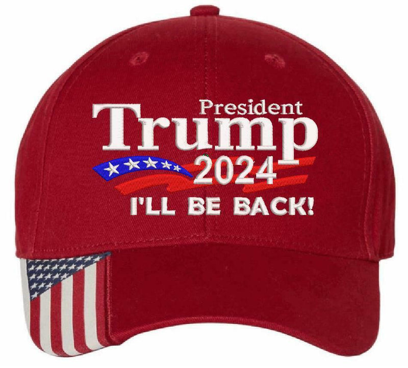 Trump 2024 - President Donald Trump I'll be back USA300 STYLE HAT