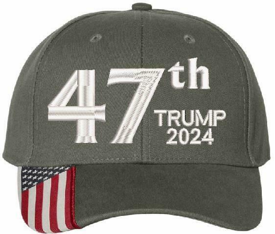 47th - 2024 President Donald Trump Make America Great Again MAGA Hat Ball Cap