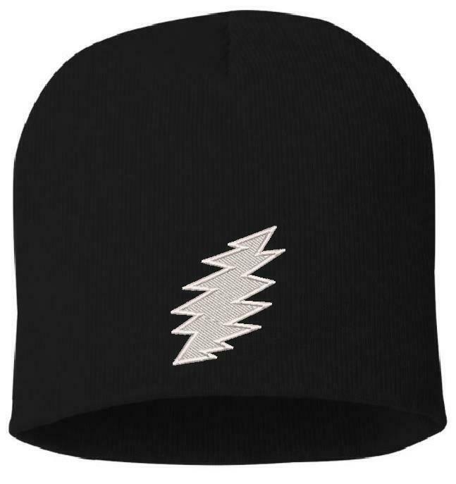 Grateful Dead SYF 'Bolt" Embroidered  WINTER HAT Various Colors Garcia Hat