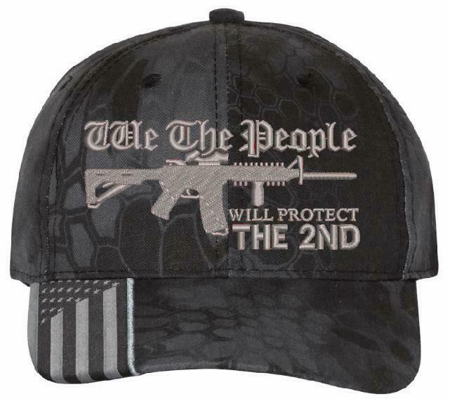 We The People WILL PROTECT THE 2ND Hat- Kryptek or Highlander Adjustable Hat