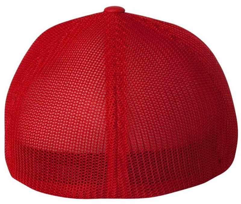 Make America Great Again Flex Fit Red 6511 Mesh Back Donald Trump Hat - MAGA