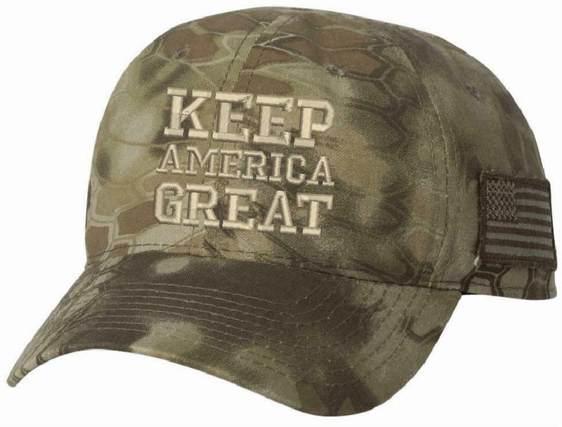 Keep America Great Multi Cam Flex Fit Trump Hat and Various other hat options