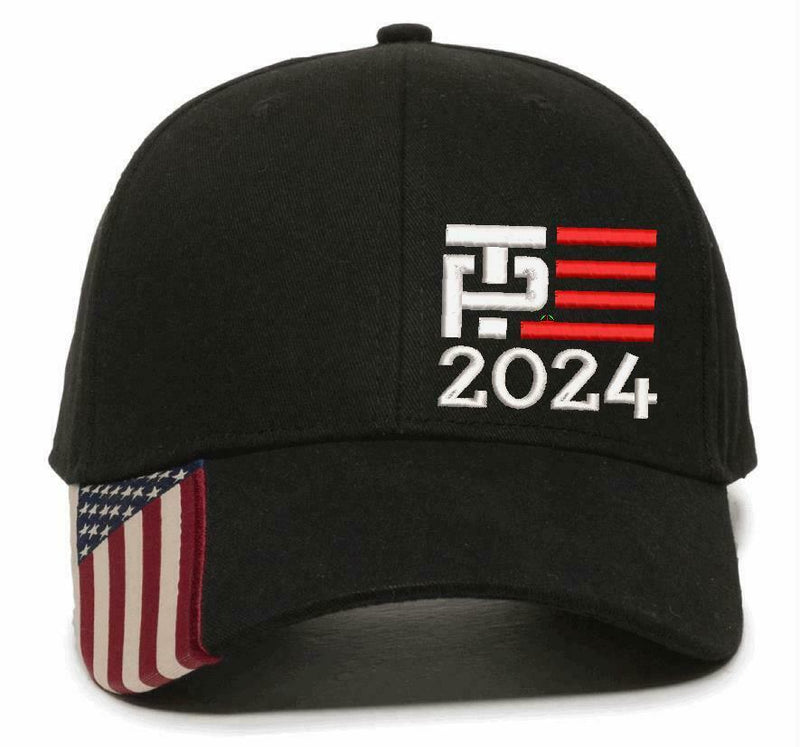 Trump Pence 2024 Embroidered Hat - USA300 Adjustable Hat MAGA Trump 2024