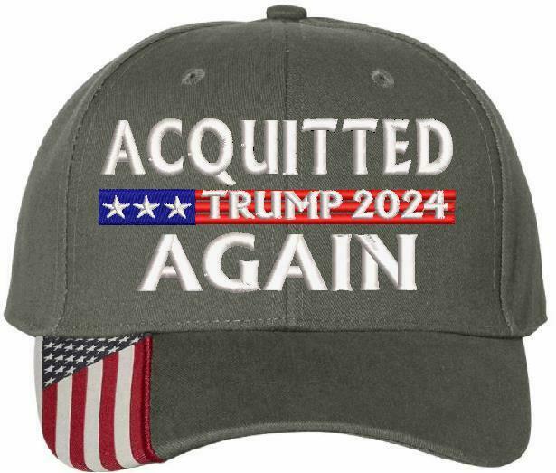 Trump 2024 - President Donald Trump ACQUITTED AGAIN Adjustable USA300 STYLE HAT