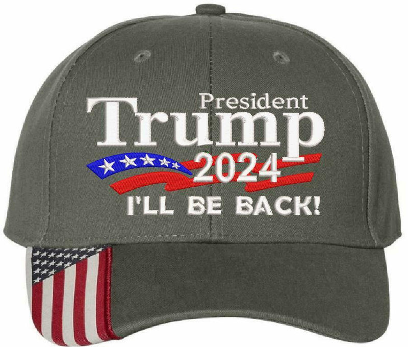 Trump 2024 - President Donald Trump I'll be back USA300 STYLE HAT