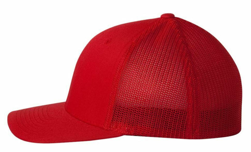 Make America Great Again Flex Fit Red 6511 Mesh Back Donald Trump Hat - MAGA