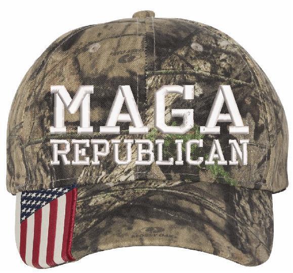 Political Hat MAGA REPUBLICAN Version 2 Trump Hat Adjustable USA300 Typhoon Hat