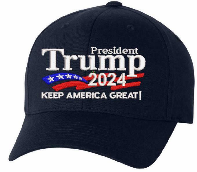 Trump 2024 - President Donald Trump Make America Great Again Hat FLEX FIT HAT