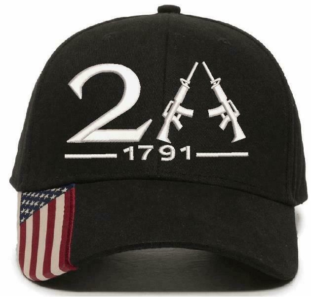 2nd Amendment 1791 AR-15 Style Embroidered Hat - Various Regular & Winter Hats