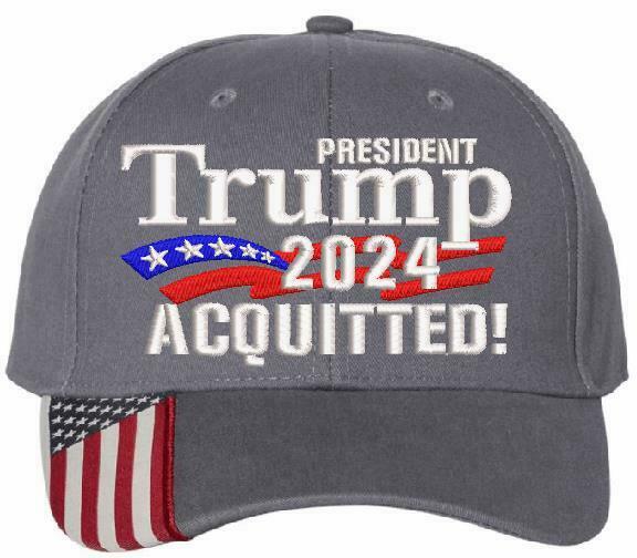 Trump 2024 - President Donald Trump ACQUITTED Adjustable USA300 STYLE HAT MAGA