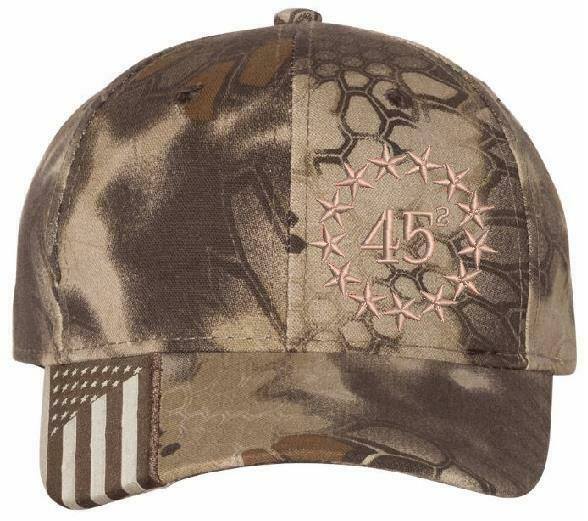 Trump Hat 45(2) Betsy Ross Stars Embroidered Adjustable Hat - Various Options