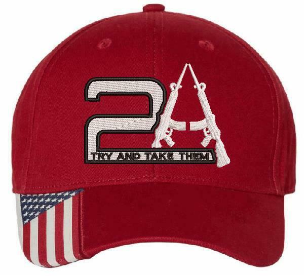 2nd Amendment Hat TRY AND TAKE THEM USA300 Outdoor Adjustable Hat 2nd Amendment