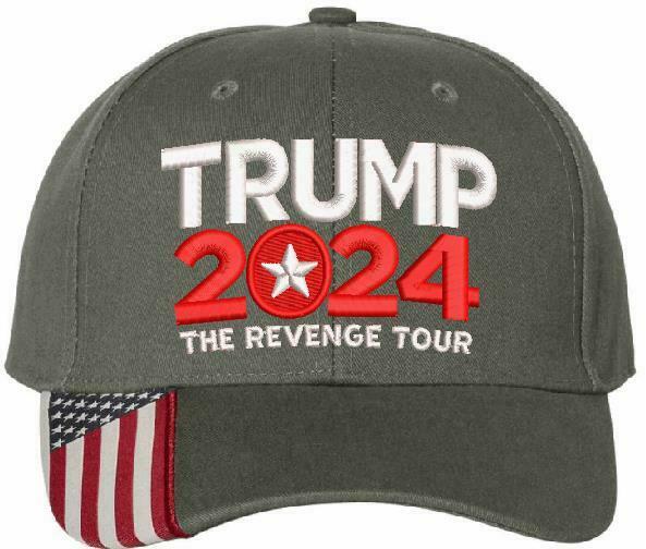 Trump 2024 Revenge Tour Embroidered Hat -Various Hat Choices, Free Shipping MAGA