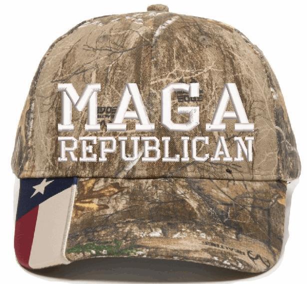 Political Hat MAGA REPUBLICAN Version 2 Trump Hat Adjustable USA300 Typhoon Hat