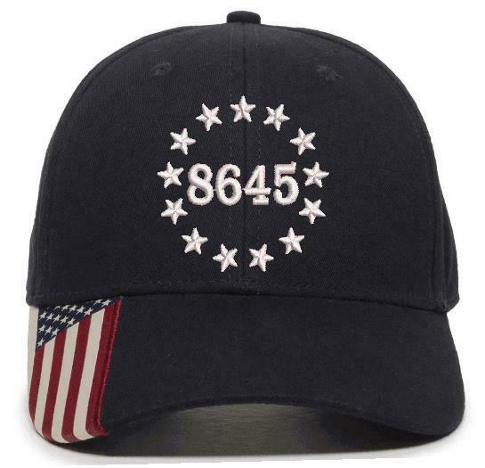 8645 Stars Embroidered USA-300 Hat - Declaration of Independence Hat - Various