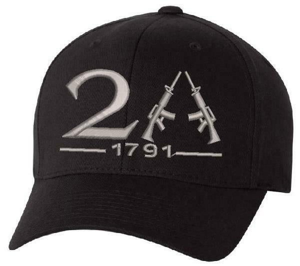 2nd Amendment 1791 AR-15 Style Embroidered Hat - Various Regular & Winter Hats