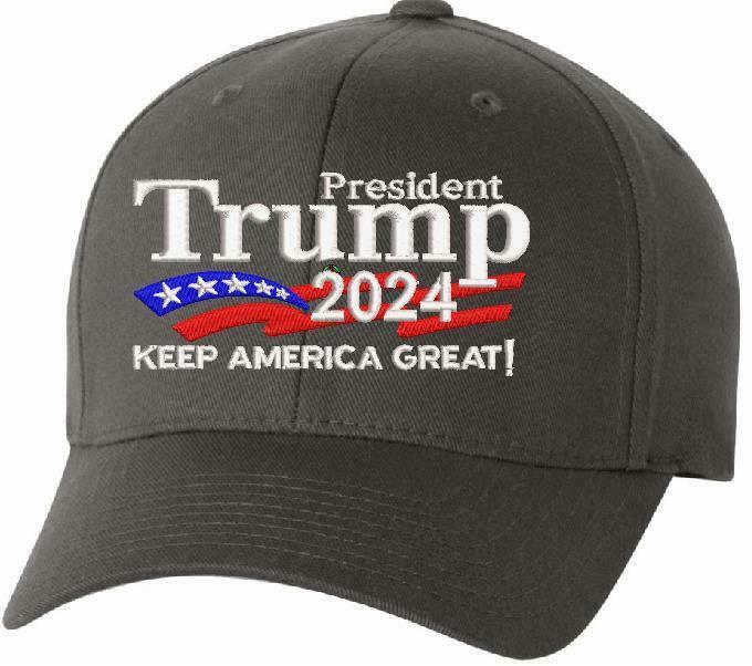 Trump 2024 - President Donald Trump Make America Great Again Hat FLEX FIT HAT