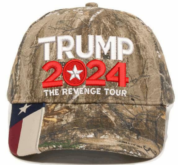 Trump 2024 Revenge Tour Embroidered Hat -Various Hat Choices, Free Shipping MAGA