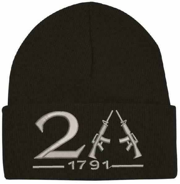 2nd Amendment 1791 AR-15 Style Embroidered Hat - Various Regular & Winter Hats