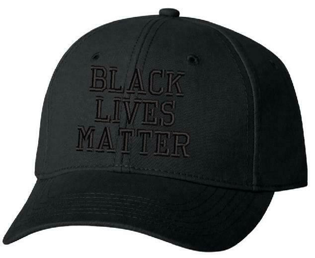 Black Lives Matter Embroidered Hat - AH-30 Adjustable or USA-300 Flag Hat