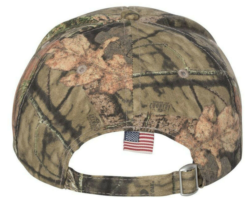 Jesus is my savior Trump is my President Outdoor Cap CWF305 Mossy Oak Hat