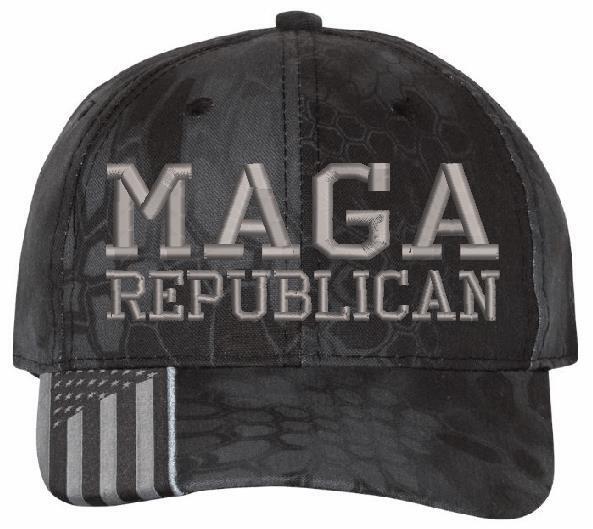 Political Hat MAGA REPUBLICAN Version 2 Trump Hat Adjustable USA300 Typhoon Hat