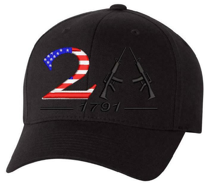 2nd Amendment 1791 AK-47 USA Style 2 Embroidered Hat - Various Hat Options