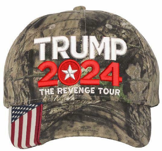 Trump 2024 Revenge Tour Embroidered Hat -Various Hat Choices, Free Shipping MAGA