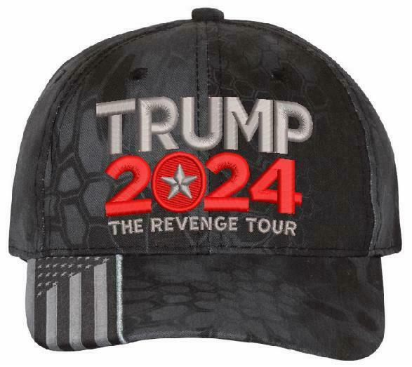 Trump 2024 Revenge Tour Embroidered Hat -Various Hat Choices, Free Shipping MAGA