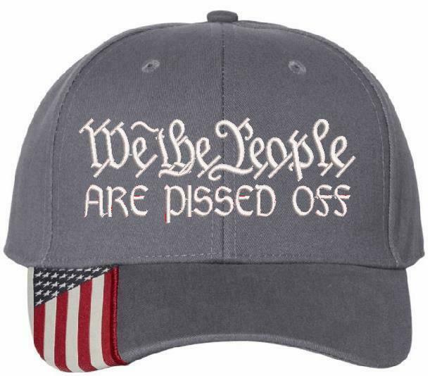 We The People ARE PISSED OFF Hat 2nd Amendment USA300 Outdoor Cap 1776 hat