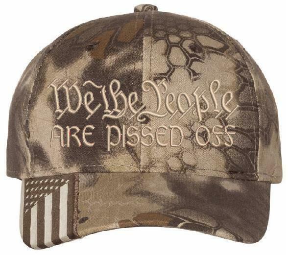 We The People ARE PISSED OFF Hat-Kryptek Embroidered Hat options. WE THE PEOPLE