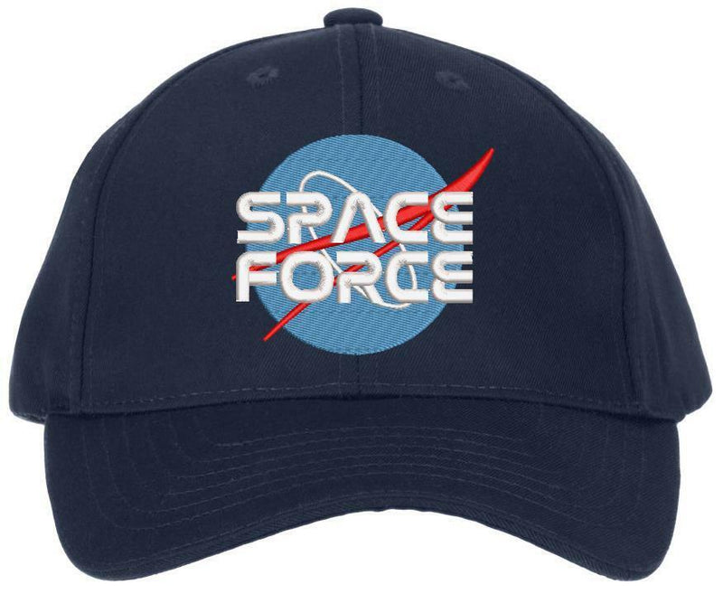 Donald Trump Space Force Military ADJ or Flex Fit Hat United States Space Force