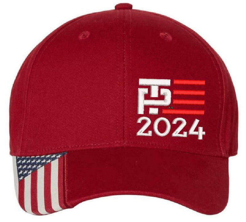 Trump Pence 2024 Embroidered Hat - USA300 Adjustable Hat MAGA Trump 2024