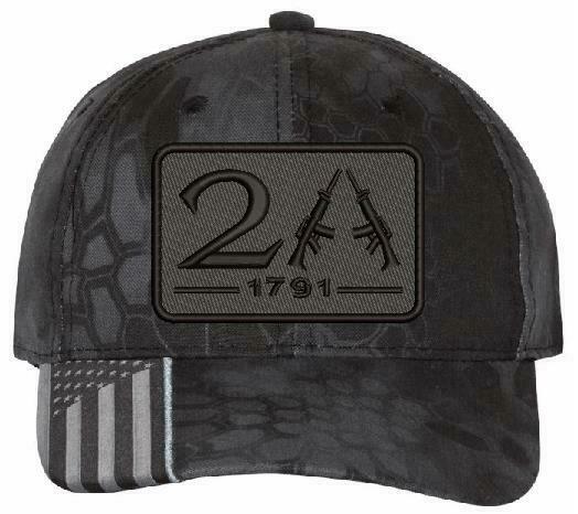 2nd Amendment 1791 AR15 Badge Style Embroidered Hat - Various Hat Options