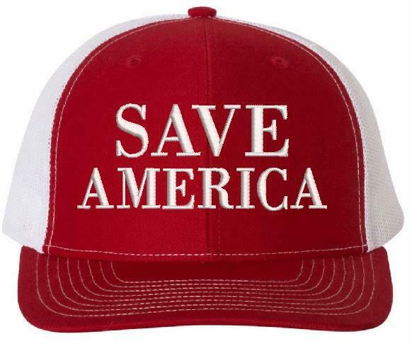 SAVE AMERICA HAT - Trump 2024 Embroidered Make America Great Hat - Trump 2024