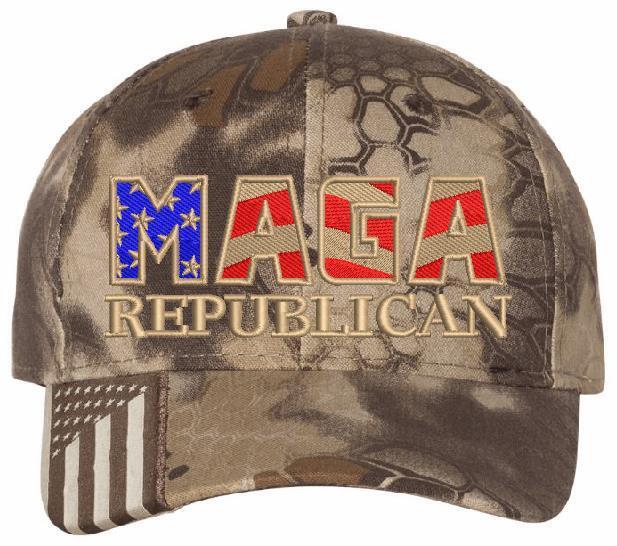 Political Hat - MAGA REPUBLICAN Trump Hat Adjustable USA300/Typhoon Hat MAGA