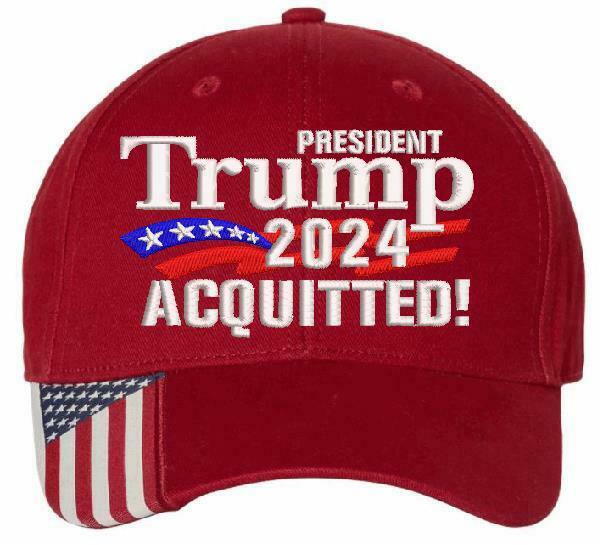 Trump 2024 - President Donald Trump ACQUITTED Adjustable USA300 STYLE HAT MAGA