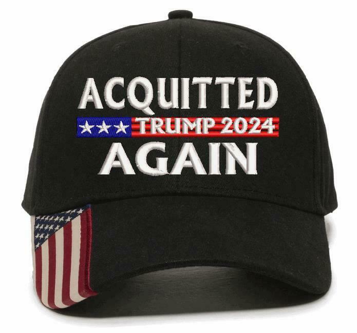 Trump 2024 - President Donald Trump ACQUITTED AGAIN Adjustable USA300 STYLE HAT