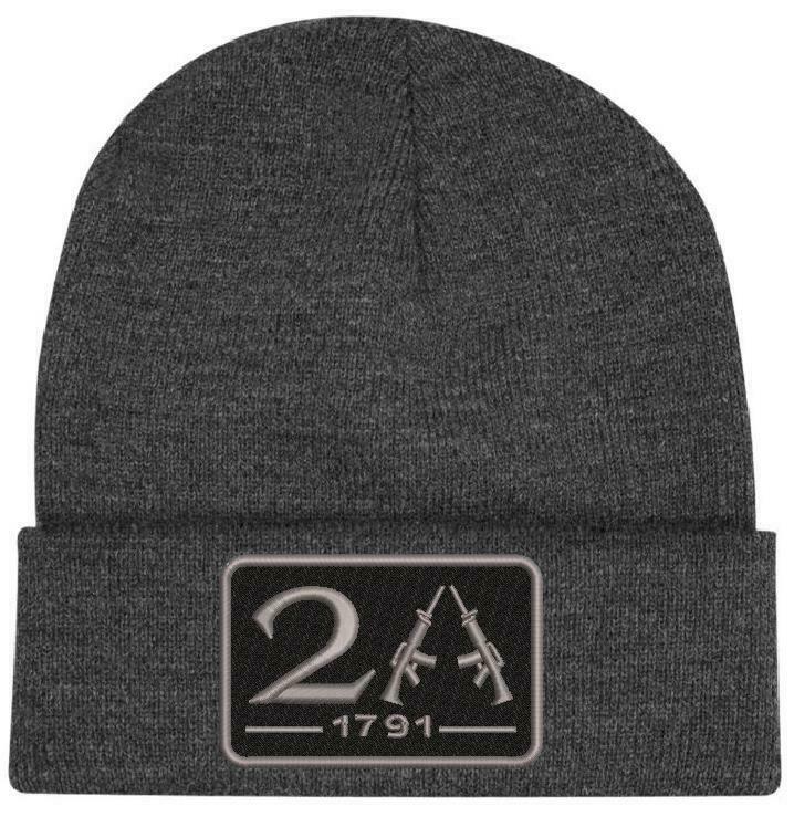 2nd Amendment 1791 AR15 Badge Style Embroidered Hat - Various Hat Options