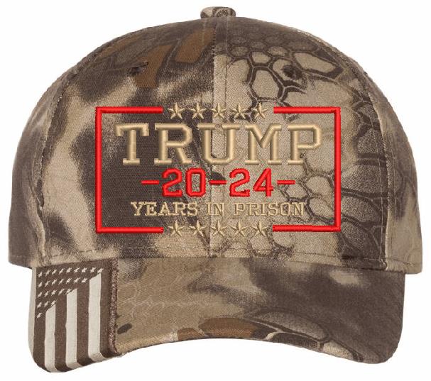 Trump for Prison 2024 Embroidered Hat