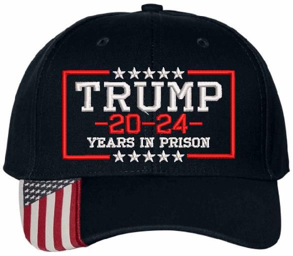 Trump for Prison 2024 Embroidered Hat