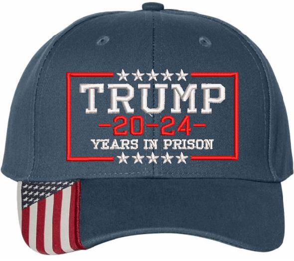 Trump for Prison 2024 Embroidered Hat