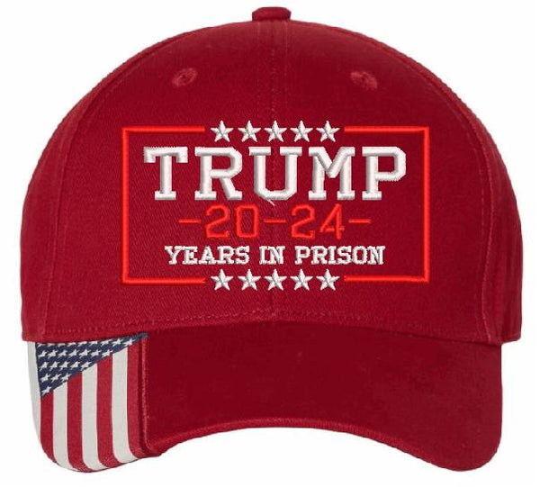 Trump for Prison 2024 Embroidered Hat