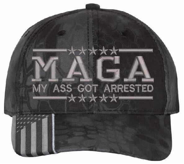 MAGA My Ass Got ARRESTED Embroidered Hat